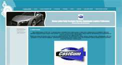 Desktop Screenshot of castgum.pl