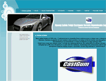 Tablet Screenshot of castgum.pl
